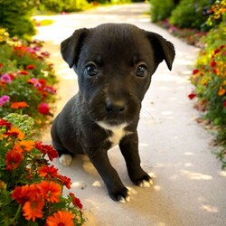 Adopt a dog:Delta/Mixed Breed/Female/Baby,THE FOLLOWING PET IS BEING FOSTERED NEAR FORT COLLINS, CO!

Meet Delta, one of the 9 precious Platoon Litter puppies at our rescue! Born on September 10th, Delta and her siblings were rescued from a homeless camp where they were being given away as tiny bottle babies. Now thriving in her foster home in Fort Collins, CO, Delta is ready to find her forever family.

Delta is the sweetest, most gentle snuggler you'll ever meet. She has a calm, loving nature and is happiest when she’s curled up in your arms, soaking in all the affection. While her siblings may be off playing, Delta is content to stay close, quietly seeking out your love and attention. Her gentle disposition makes her the perfect companion for someone looking for a cuddly, affectionate pup who will bring a sense of calm and comfort to their home.

Delta is searching for a family who will cherish her sweet nature and give her the love and care she deserves. If you're looking for a tender-hearted, snuggle-loving pup to share your life with, Delta is ready to fill your home with warmth and love. Could she be the perfect addition to your family?

OUR DOGS ARE FOSTERED IN TEXAS OR COLORADO BUT AVAILABLE FOR ADOPTION AND TRANSPORT OUT OF STATE. Read below for more information.

All of our dogs are located in a foster home in Texas or Colorado. Our dogs are transported to a predetermined location agreed upon by the rescue. The adoption contract and fee are finalized prior to transport. As a Mutts N Such direct adoption, the adoption interview/meet and greet occurs on video call (Skype, FB Messenger call, Facetime, etc).

Our out of state adoption fee is $350 plus transport (varies by location). This fee includes all current vaccinations, deworming, a registered microchip, fecal analysis, spay/neuter for pets 6 months & older, and a heartworm test if over 6 months old. All dogs will be current on flea/heartworm prevention. A health exam will be completed and a certificate issued by a veterinarian within 10 days. If you are interested in adopting, please complete our application:

https://petstablished.com/adoption_form/57167/generic

Note: MNS reserves the right to deny any application that is deemed unsuitable for the animal. Please be aware that our animal adoptions are NOT on a first come- first serve basis. Our sole purpose is to find the best possible home for the animals that fall under our care.